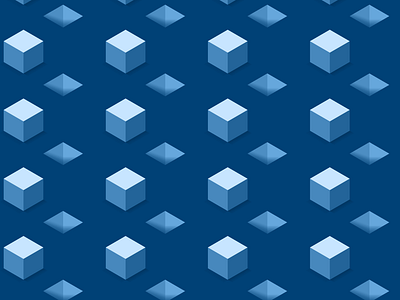 isometric cube pattern