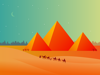 Egypt design illustration vector