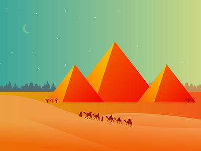 Egypt design illustration vector