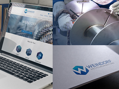 Weindorf Metallbearbeitung - Branding and Website Design