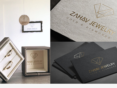 Zahav Jewelry - Branding and Website Design adobe illustrator adobe photoshop branding graphic design logo design responsive design ui design website design