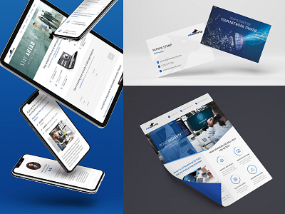 Roka Security - Marketing Kit adobe indesign adobe photoshop business card design e book design flyer design graphic design responsive design ui design website design