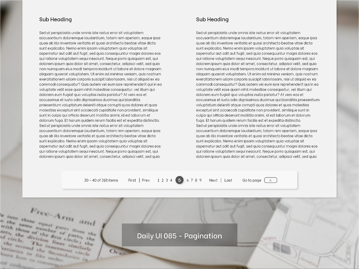 Page Number designs, themes, templates and downloadable graphic ...
