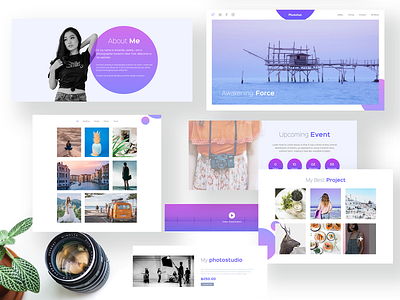 Photohat Landing Page