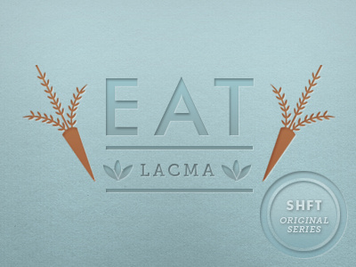 EAT LACMA carrot illustration lacma shft title yoursroxanne