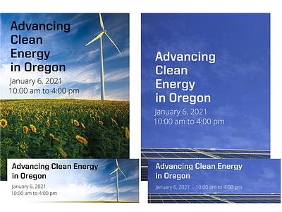 Clean Energy Conference Design