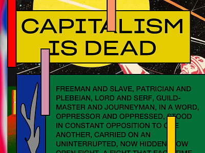 Communist Manifesto block brutal brutalism capitalism communism karl marx marx
