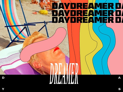 Daydreamer brutal brutalism colorful daydream dreamer rainbow ugly weird