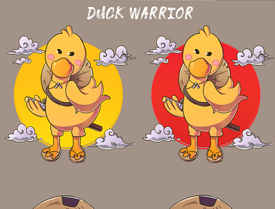 duck warrior animal design drawing duck duckilustration ducks illustration