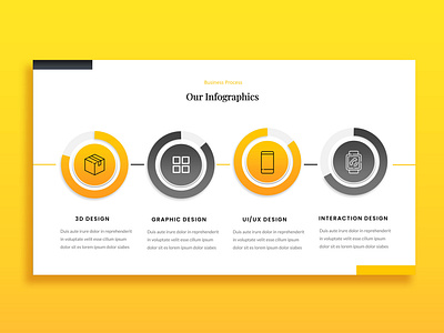 Creative business presentation template