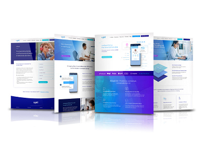 Website Layouts for Ujet.cx brand design branding webdesign website