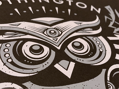 Owl Poster Close Up