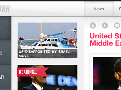 iPad newsapp