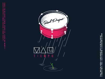 Cover Real Projet bad cuba drum jazz rain weather