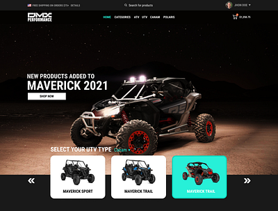 DMX REDESIGN app appdesign car dark dark ui ecommerce ecommerce app ecommerce shop shop ui ui ux ui designer uiux utv web webdesign website