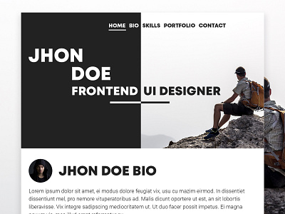 Portfolio design portfolio ui ux web website