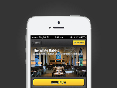 Chope iPhone App chope open table reservations restaurant booking