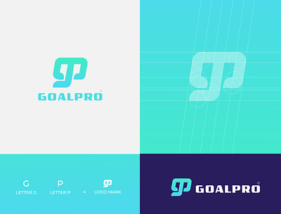 GP Letter Logo Design GoalPro by logoshahin brand design brand identity branding flat logo goalprologo gpletterlogo graphic design logo logo design logoshahin minimal minimalist logo