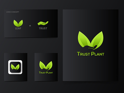 Trust Plant Logo Design