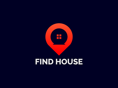 Find House Logo Design
