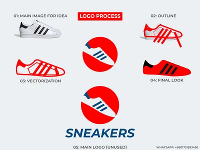 Sneakers Logo Project designs, themes, templates and downloadable 