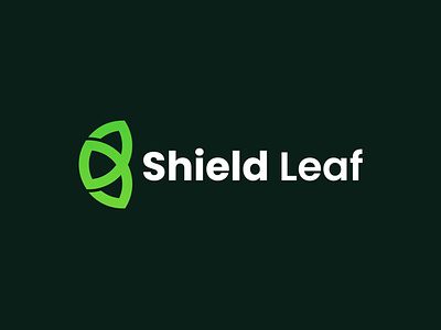 Shield Leaf Logo Design