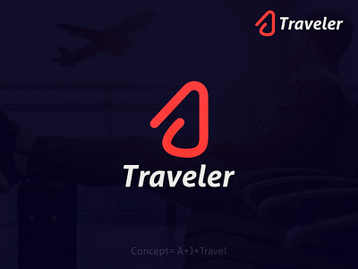 aj Travel Logo Design