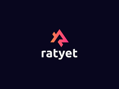 YR logo, RY logo, R+Y Modern Logo, Y+R modern logo, ratyet