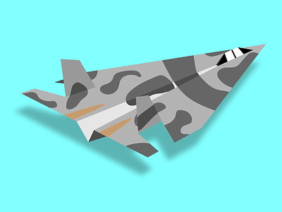 Paper Fighter Su 35 artwork fighter illustration paper plane