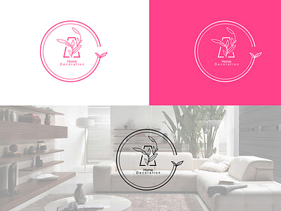 Houses and home decor logo collection