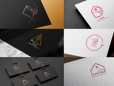 Home Decor Concept Logo