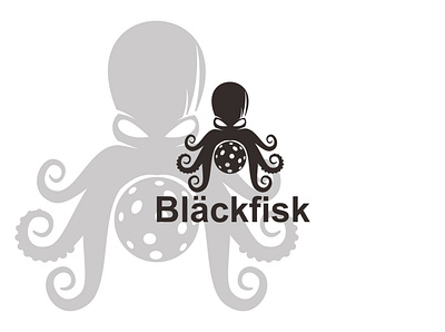 Octopus collaboration with pickleball branding fish graphic design illustration logo octopus octopus logo pickleball vector