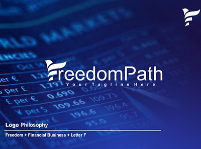 Freedom Financial Logo, Letter F Financial Logo. business capital letter f