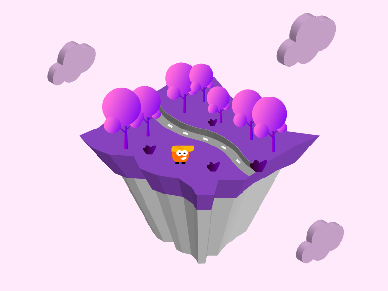 Pink game by casualvectors on Dribbble