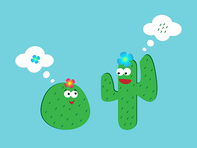 cactus art cactus creative drawing graphicdesign illustration illustrator plant vector art vector illustration vectorart vectorworks