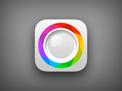 Fun'iki Ambient Glass Icon (Prototype) app design icon interface iphone ui
