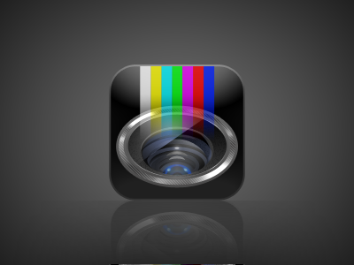 Cameravision app design icon iphone