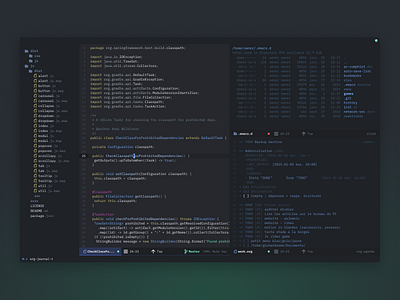 Emacs theme coding color editor