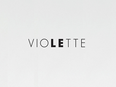 LE VIOLETTE Restaurant logo restaurant