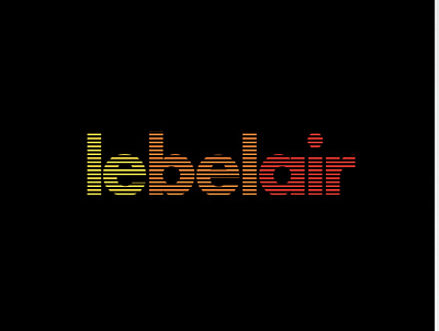 le bel air logo nightclub