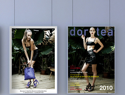 Posters and leaflets for Dorotea. brouchure graphics designer leaflet design poster design