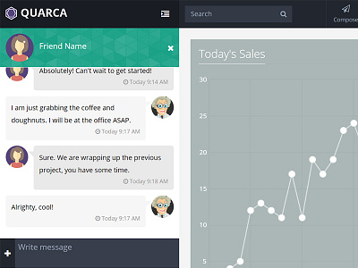 Quarca Chat - Admin Dashboard