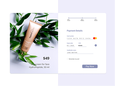 Credit Card Checkout challenge checkout credit card daily daily002 dailyui design figma payment ui