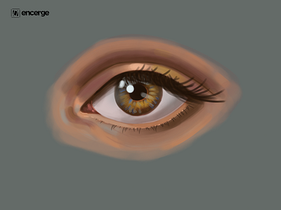 EYE digital painting eye eye illustration illustration