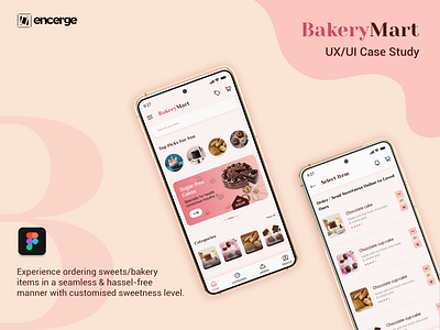 BakeryMart UX/UI Case Study bakery app bakery app case study case study mobile app ui uiux