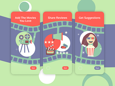 Movie Review App Onboarding