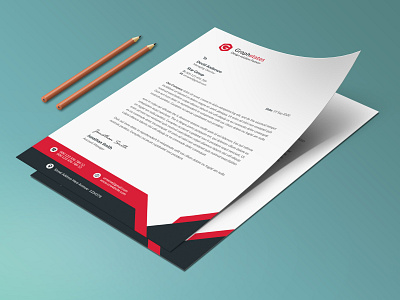 Letterhead Template.