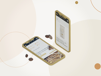 Darboven | Coffee&Tea | e-commerce app boldshift mobile ui ux web website