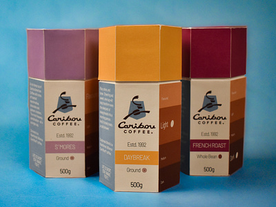 Caribou Coffee - Packaging Design