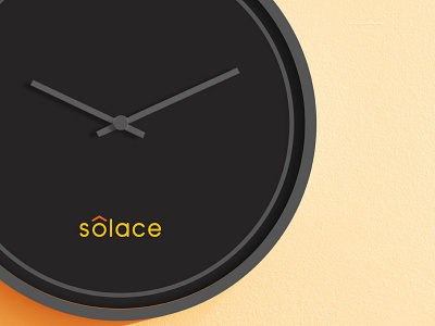 Solace Decor - Branding brand style branding clock design graphic graphicdesign identity logo logo design logo design concept logo designer mockup mockup psd